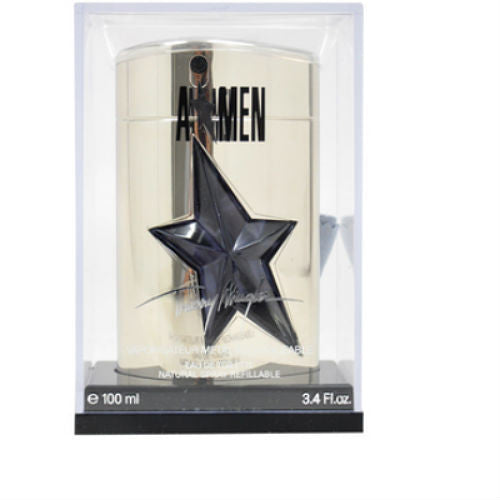 A * MEN Angel for Men by Thierry Mugler Metal for Men EDT Refillable Spray 3.4 oz - Discount Fragrance at Cosmic-Perfume